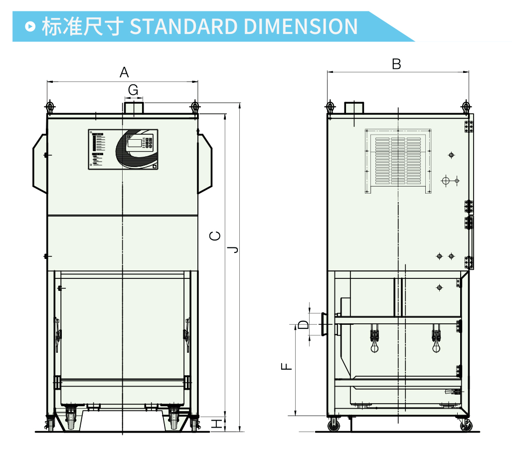 duclean除塵器外觀尺寸